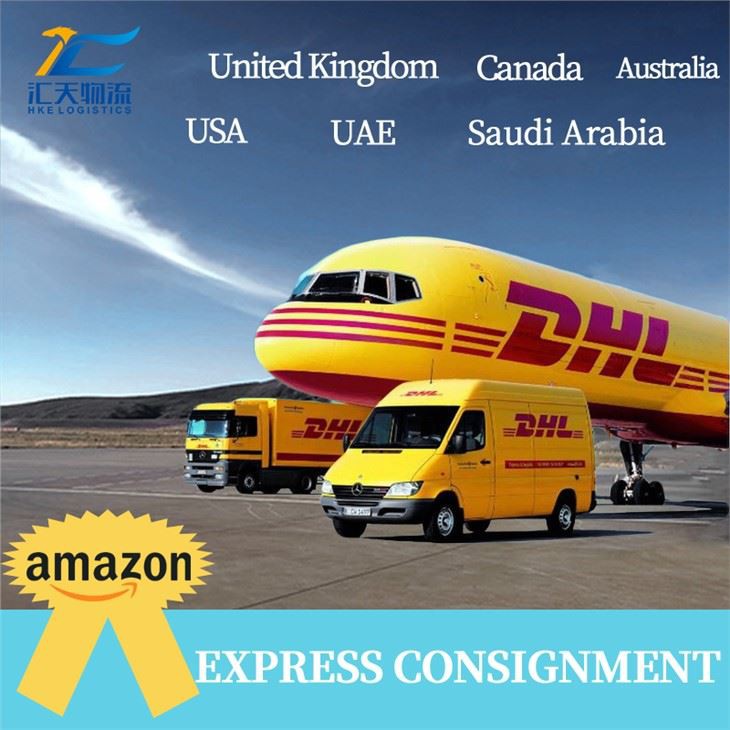 Gyors szállítás futár háztól házig logisztika DHL Express szállítás Kínából USA-ba Air Express